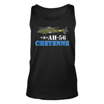 Proud Air Force Helicopter Airplane Ah56 Cheyenne Unisex Tank Top | Mazezy