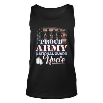 Proud Army National Guard Uncle Veteran Unisex Tank Top | Mazezy
