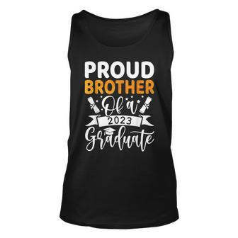 Proud Brother Of A 2023 Graduate Senior Graduation For Brothers Tank Top | Mazezy