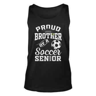 Proud Brother Of A Soccer Senior 2024 Graduation Tank Top - Monsterry UK