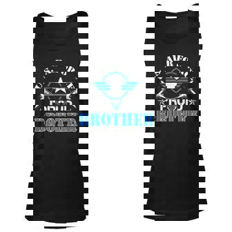 Proud Brother Us Air Force Usaf Veteran Gift Unisex Tank Top | Mazezy