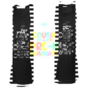 Proud Cousin Of Preschool Graduate 2023 Prek Graduation Unisex Tank Top | Mazezy
