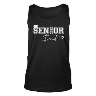 Proud Dad Cute Heart Graduate Senior 2022 Gift For Mens Unisex Tank Top | Mazezy