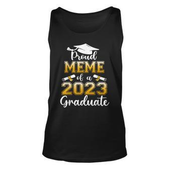 Proud Meme Of A Class Of 2023 Graduate Senior 23 Unisex Tank Top | Mazezy