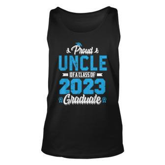 Proud Uncle Of A Class Of 2023 Graduate Graduation Party Men Unisex Tank Top