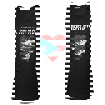 Puerto Rico Flag Holiday Puerto Rico Heart Puerto Rican Flag Tank Top | Mazezy