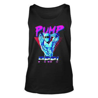 Pump Papi Powerlifting Bodybuilding Fitness Training Tank Top | Mazezy