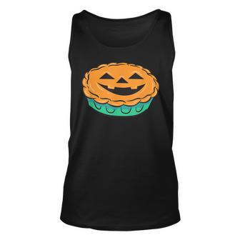 Pumpkin Pie Halloween Jack O' Lantern Halloween Tank Top | Mazezy