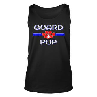 Pup Play Guard Gear Bdsm Fetish Pride Human Puppy Kink Unisex Tank Top | Mazezy
