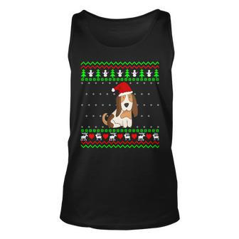 Puppy Ugly Christmas Sweater Tank Top - Monsterry UK