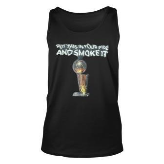 Put This In Your Pipe And Smoke It IT Funny Gifts Unisex Tank Top | Mazezy