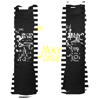 Queens Are Born In May 1932 86Th Birthday Gift Unisex Tank Top | Mazezy