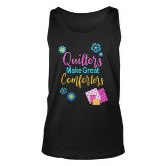 Quilter Sewing Quilting Quote Unisex Tank Top | Mazezy CA