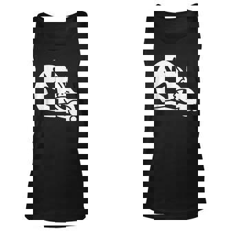 Rabbit Hand Shadow Puppets Unisex Tank Top | Mazezy