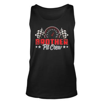Race Car Birthday Party Racing Brother Pit Crew For Brothers Tank Top | Mazezy AU