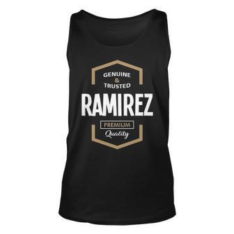Ramirez Name Gift Ramirez Quality Unisex Tank Top - Seseable