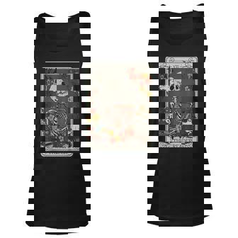 The Reader Tarot Card Bookish Unisex Tank Top - Thegiftio UK