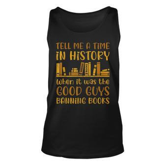 Reading Banned Books Book Lover Book Club Read Banned Books Unisex Tank Top - Seseable