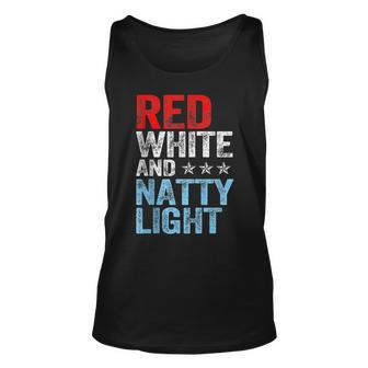 Red White & Natty-Light Red White Blue 4Th Of July Patriotic Tank Top | Mazezy