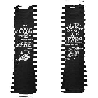 Im With The Referee Matching Vintage Halloween Halloween Tank Top | Mazezy
