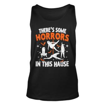 There's Some Horrors In This House Halloween Tank Top - Seseable