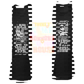 There's Some Horrors In This House Ghost Halloween Tank Top - Seseable