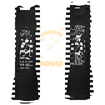 There's Some Horrors In This House Spooky Ghost Halloween Tank Top - Seseable