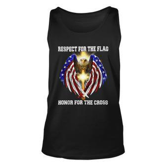 Respect For The Lag Honor For The Cross Unisex Tank Top - Monsterry CA
