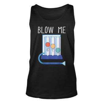 Respiratory Therapy Blow Me Rt Repiratory Therapist Tank Top - Monsterry UK
