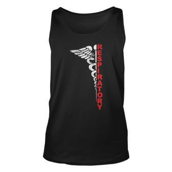 Respiratory Therapist - Lung Therapy Rt Lungs Pulmonology Unisex Tank Top | Mazezy