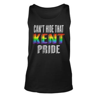 Retro 70S 80S Style Cant Hide That Kent Gay Pride Unisex Tank Top | Mazezy