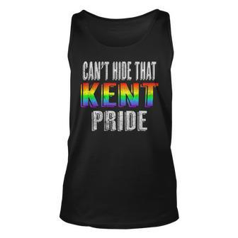 Retro 70S 80S Style Cant Hide That Kent Gay Pride Unisex Tank Top | Mazezy