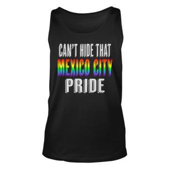 Retro 70S 80S Style Cant Hide That Mexico City Gay Pride Unisex Tank Top | Mazezy