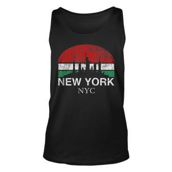 Retro Italian Nyc Vintage New York City Unisex Tank Top | Mazezy