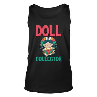 Retro Vintage Doll Collector Dolls Collecting Lover Graphic 1 Unisex Tank Top - Monsterry