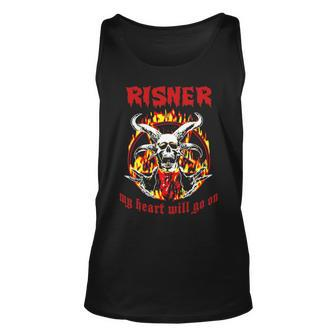 Risner Name Gift Risner Name Halloween Gift V2 Unisex Tank Top - Seseable