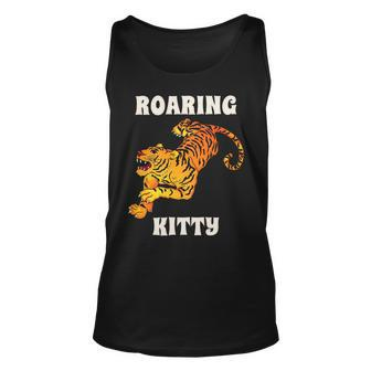 Roaring Kitty Dfv I Like The Stock To The Moon Unisex Tank Top - Monsterry DE