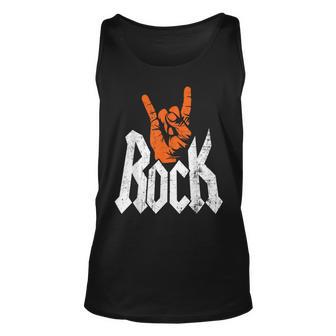 Rock And Roll Rock Music Rock Music Lover Tank Top | Seseable UK