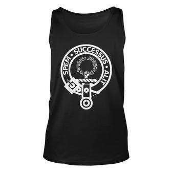 Ross Scottish Family Clan Name Crest Shield Unisex Tank Top | Mazezy
