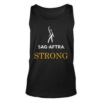 Sag Aftra Strong On Strike Tank Top - Monsterry