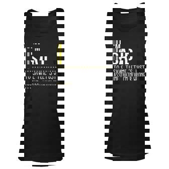 Said Name Gift Im Said Im Never Wrong Unisex Tank Top | Seseable CA