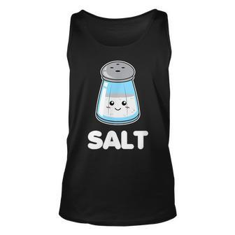 Salt Costume Matching Couples Clothes Halloween Salt Tank Top | Mazezy