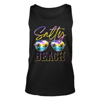 Salty Vibes Beach Vacation Summer Good Vibes Vacation Tank Top | Mazezy