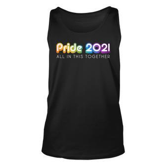 San Francisco Gay Pride Month 2021 All In This Together Unisex Tank Top | Mazezy