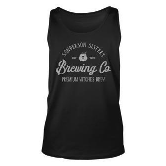 Sanderson Sisters Brewing Co - Sanderson Sisters Brewing Co Unisex Tank Top - Monsterry