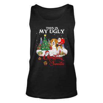 Santa Riding Beagle This Is My Ugly Christmas Sweater Tank Top - Monsterry AU