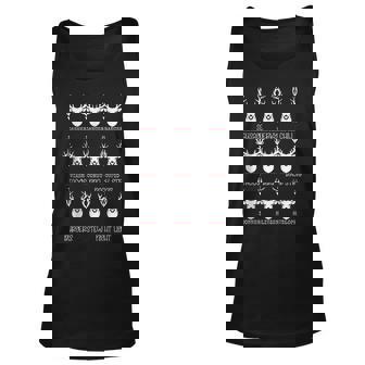 All Of Santas Reindeer For Food As Seen By Hunter Bbq Grill Tank Top | Mazezy