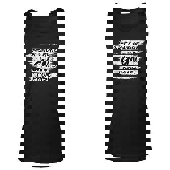 Sarcasm Just One More Gun I Promise Hunting Rifle Bullet Unisex Tank Top - Thegiftio