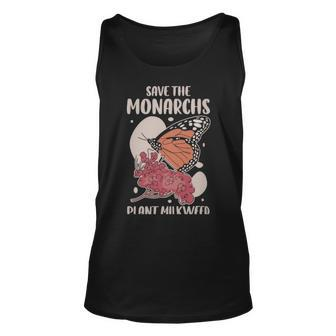 Save The Monarchs Funny Butterfly Gift - Save The Monarchs Funny Butterfly Gift Unisex Tank Top - Monsterry AU