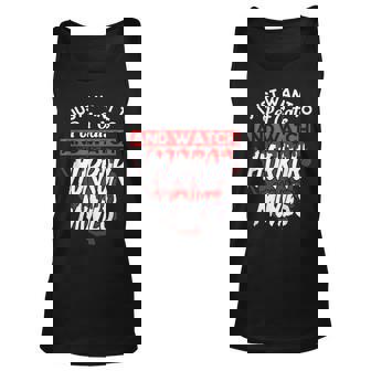 Scary Horror Movie Pet Cats And Watch Horror Movies Scary Tank Top | Mazezy